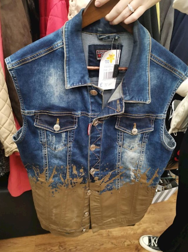 2. Izgleda kao da je prljav...