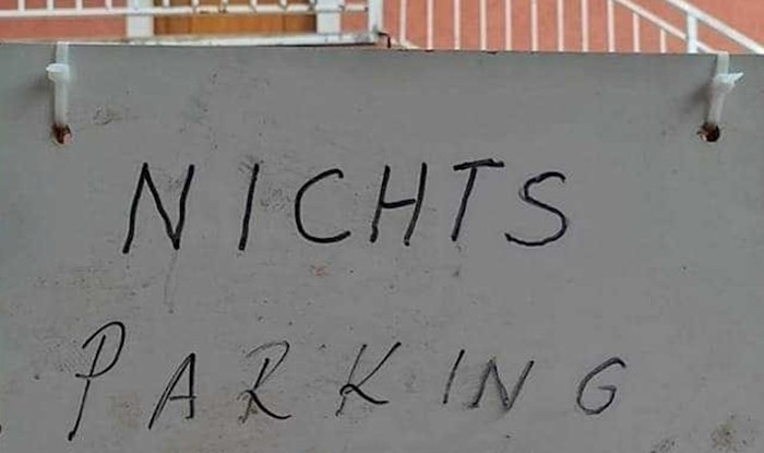 Natpis o zabrani parkiranja nasmijao ljude, morate pogledati što su napisali na kraju obavijesti