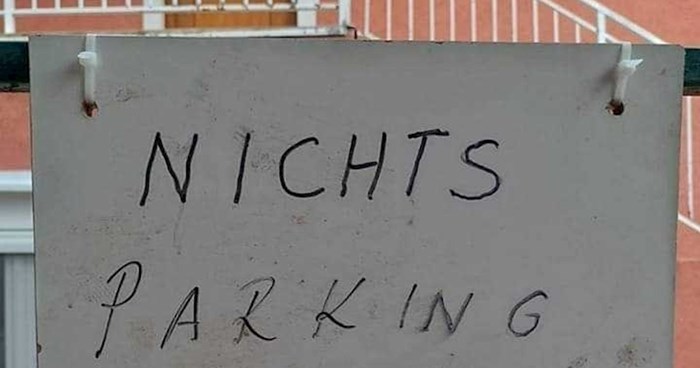 Natpis o zabrani parkiranja nasmijao ljude, morate pogledati što su napisali na kraju obavijesti