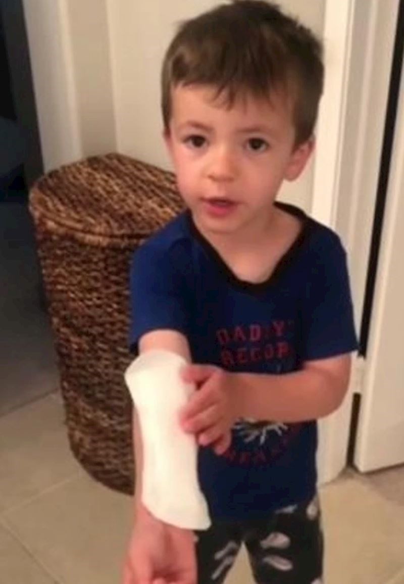 1. "Mislio je da je ovo flaster"