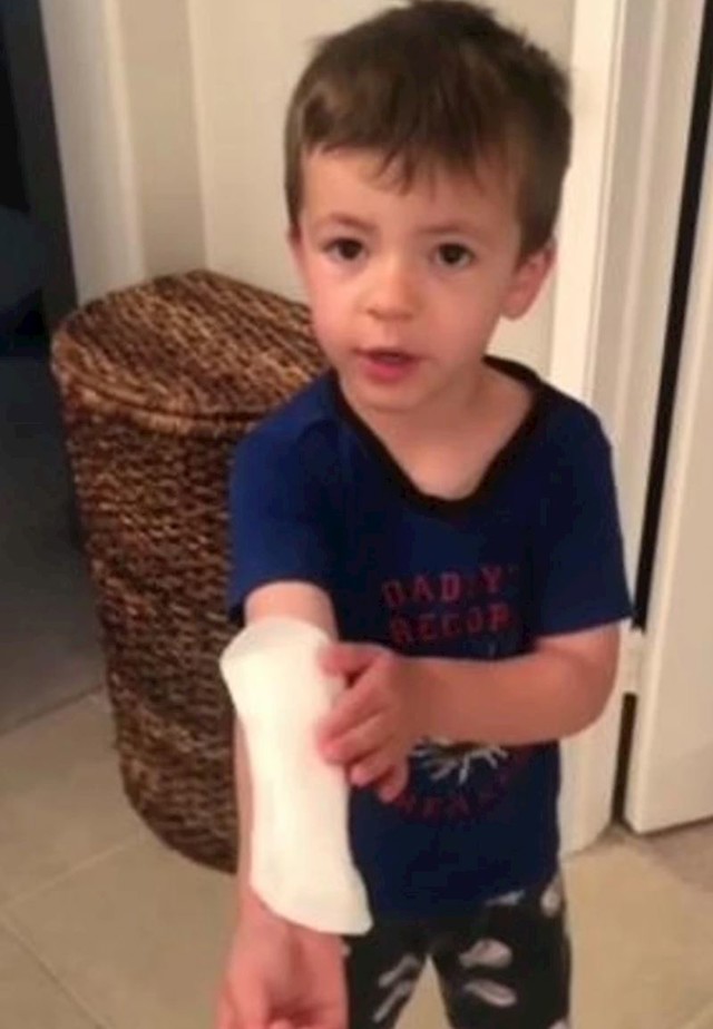 1. "Mislio je da je ovo flaster"