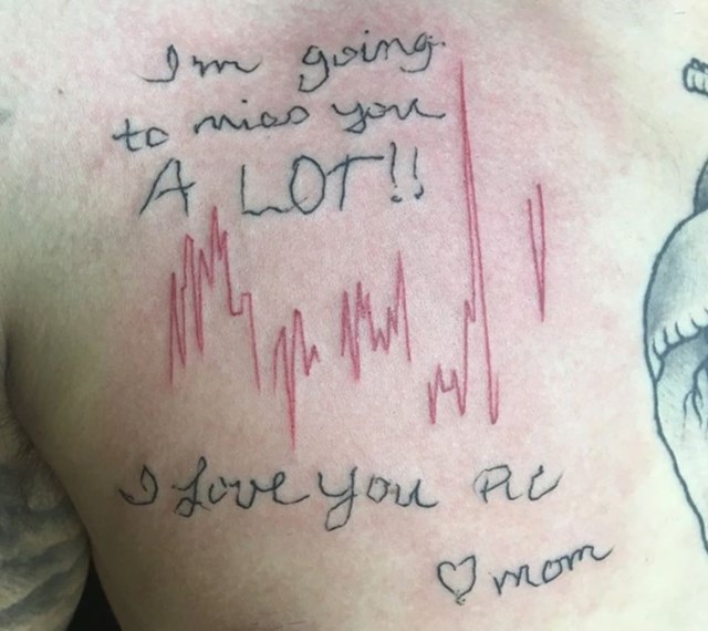"Zadnja poruka koju mi je mama napisala, kao i njezini zadnji otkucaji srca prije nego je preminula."