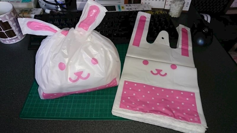 "Kad se koriste, ove vrećice izgledaju kao zeko"