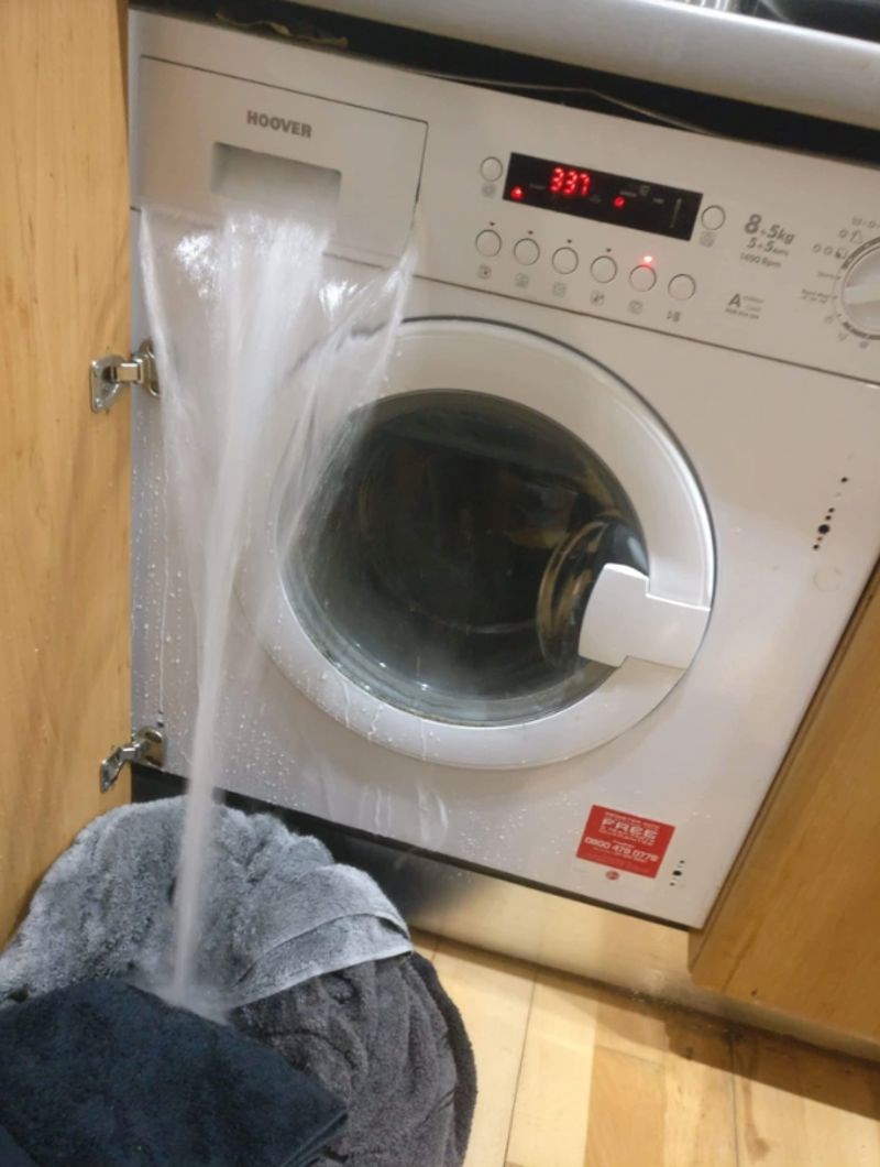 "Znala sam da perilica nije u najbolje stanju, ali sam svejedno stavila prati rublje. Ogromna, gigantska pogreška..."