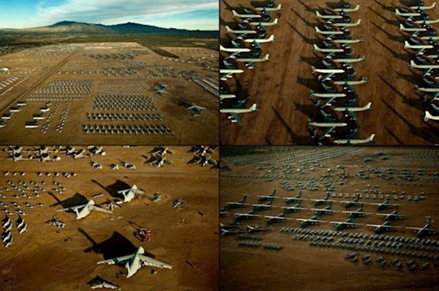 Ovako izgleda "groblje za zrakoplove".