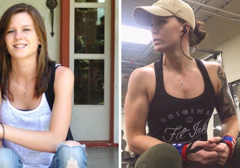 "Ja prije devet godina i danas, oduševljena sam svojom transformacijom."