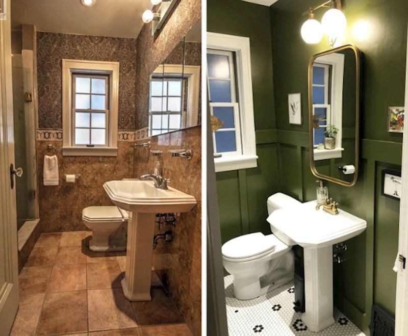 5. Oduvijek sam maštala o zelenoj kupaonici