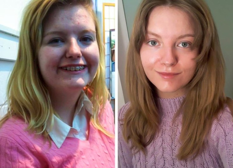"Devet godina razlike, rad na samopouzdanju i promjena boje kose - taman ono što mi je trebalo da budem zadovoljna sobom"