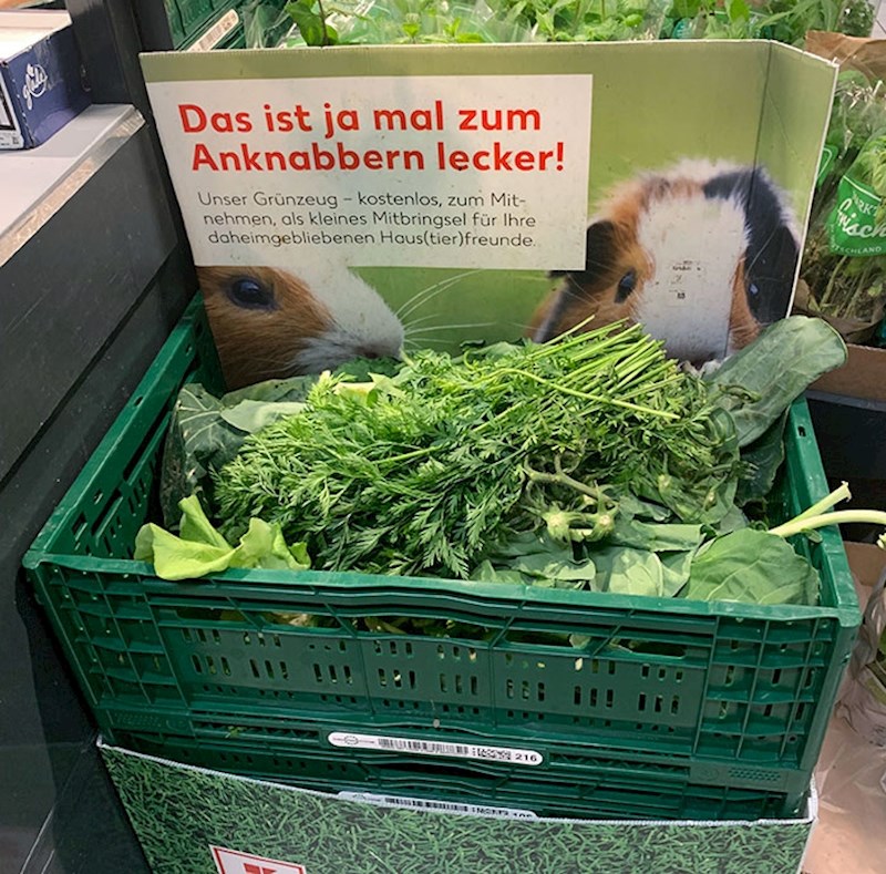 21. Besplatno povrće za životinje i kućne ljubimce