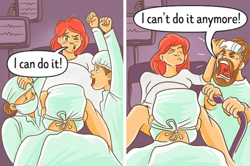 Ne podnose svi porod lako 😃