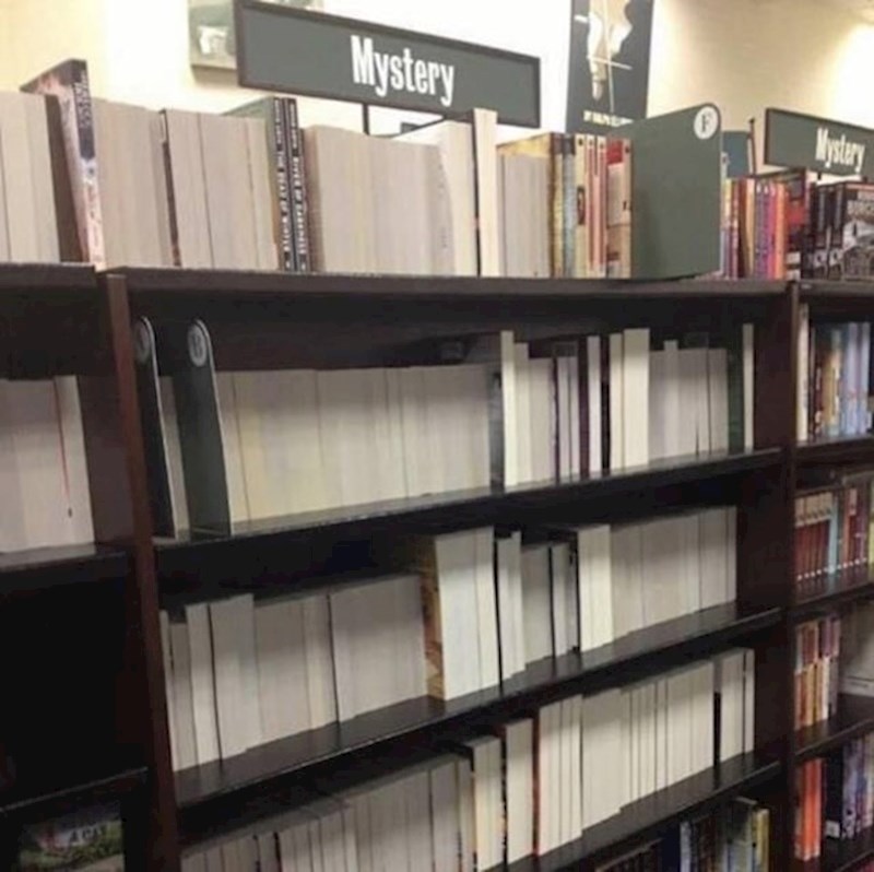 Ove knjige su stvarno misterija... 😃