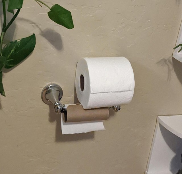 "Evo kako moja žena 'mijenja' wc papir"