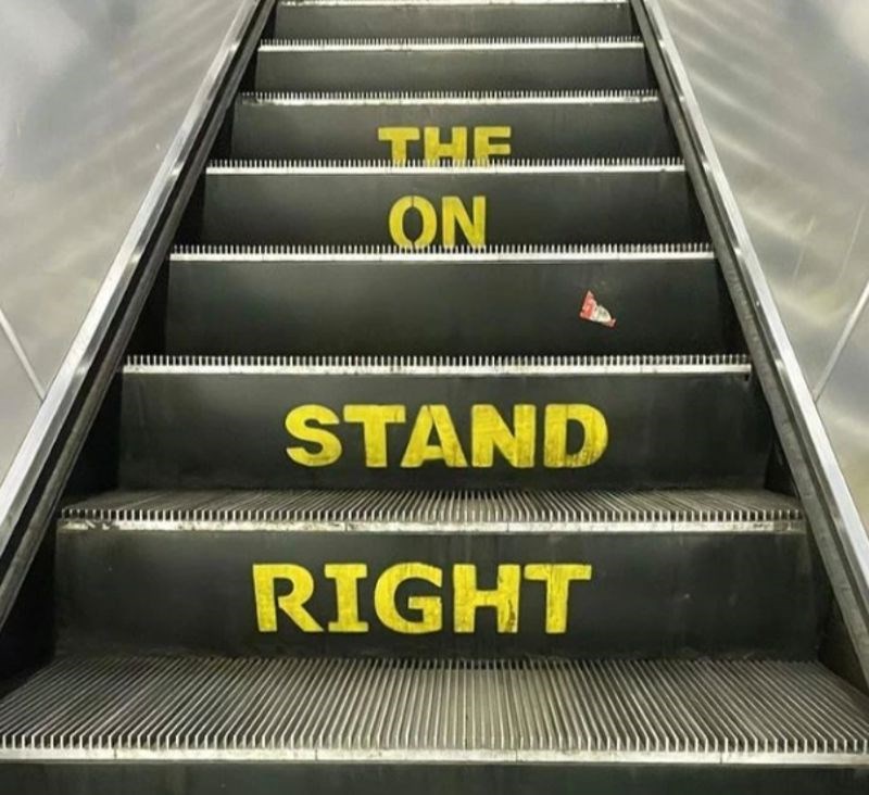 8. Kojim god redoslijedom krenuli čitati, ovdje je netko baš zabrljao