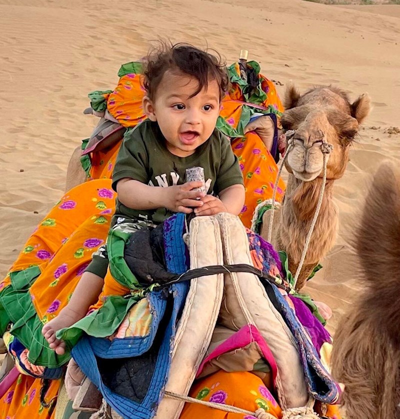 "Prvi put je jahao devu i bio je oduševljen!"