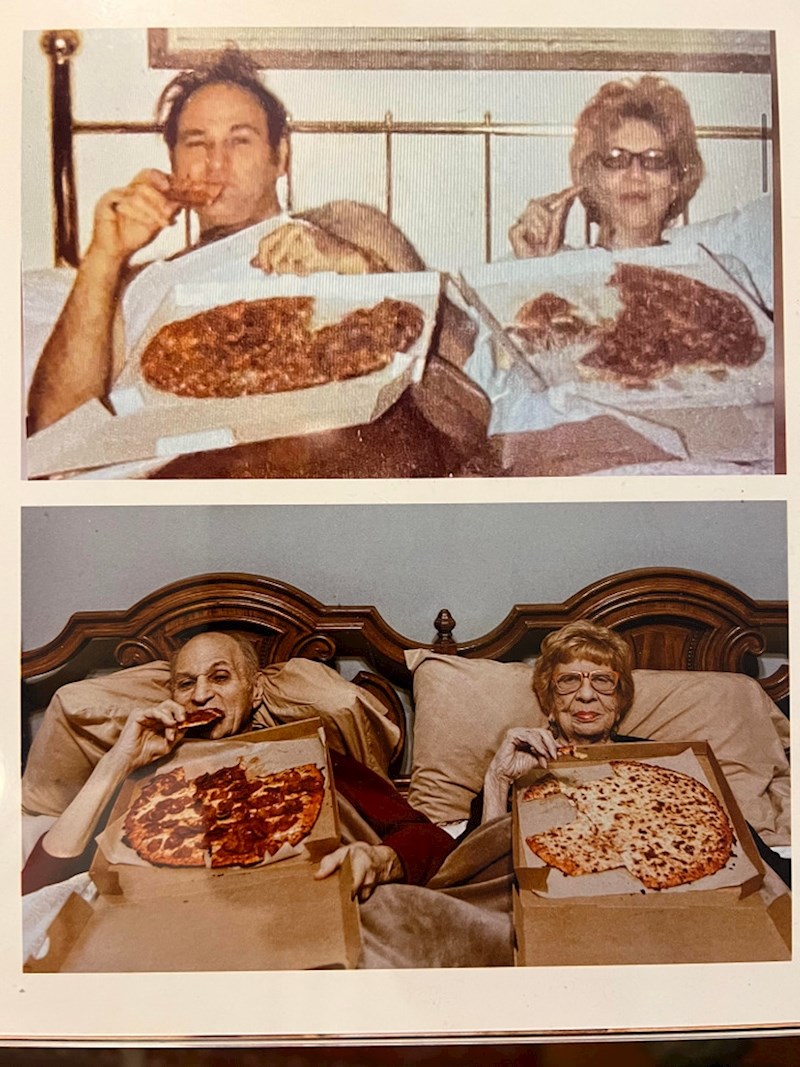 "Moja sestra je odlučila rekreirati legendarnu fotografiju naših djeda i bake od prije više od 50 godina. Baš izgledaju kao face!"