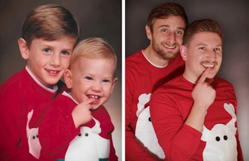 "Moj brat i ja smo rekreirali portert od prije 20 godina i poklonili ga roditeljima. Mama je bila presretna"