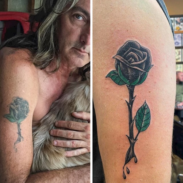 "Moj tata je oduvijek htio da napravimo iste tetovaže. Evo, tata, ova je za tebe, iako je sada već prekasno"