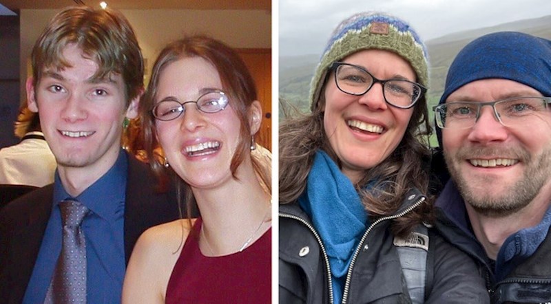 "Mi prije 20 godina i danas. Jedino što se promijenilo su bore koje smo dobili s godinama"