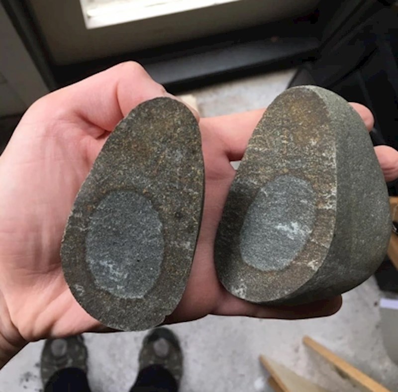 Kamen koji izgleda kao avokado