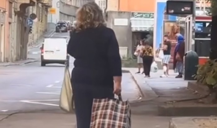 Video ove žene nasmijao je tisuće na Fejsu, a sve zbog načina na koji vozi torbu na kotačima