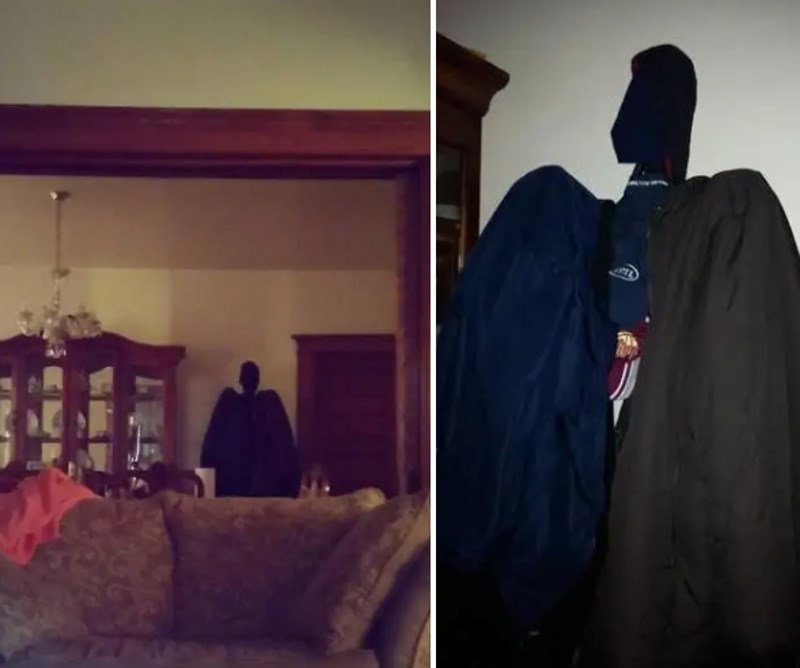 13. "Ne mogu vjerovati da sam se prepala svoje vješalice! Ali kad bolje pogledam, mogu vjerovati."