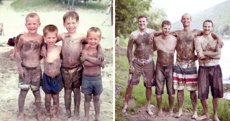 17 ljudi odlučilo je okupiti ekipu i rekreirati stare fotke, a rezultati su očekivano predobri