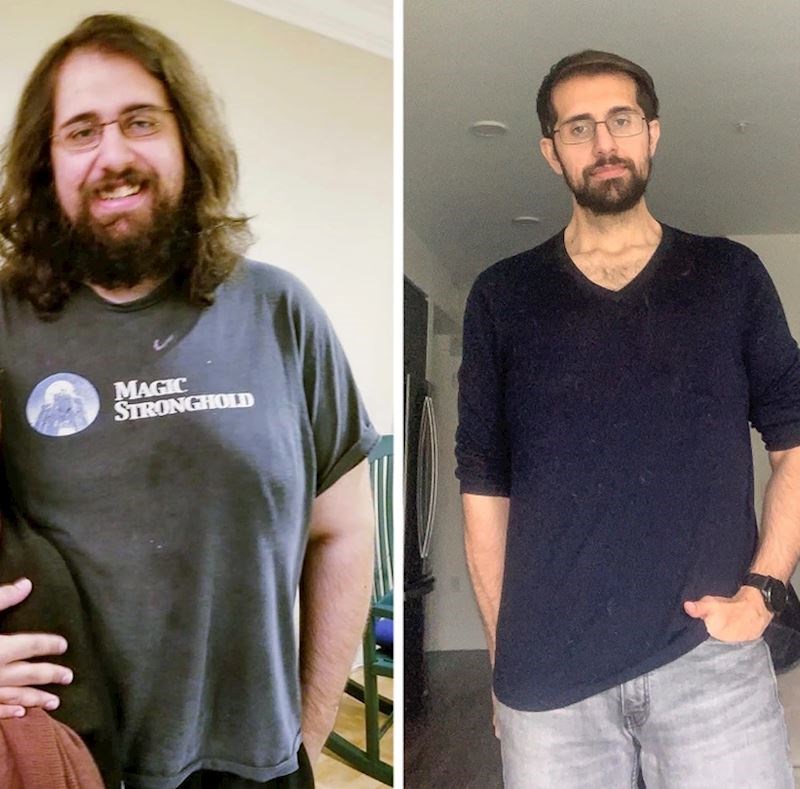 "Ja nakon godine kontrolirane prehrane i višetjednog treniranja"