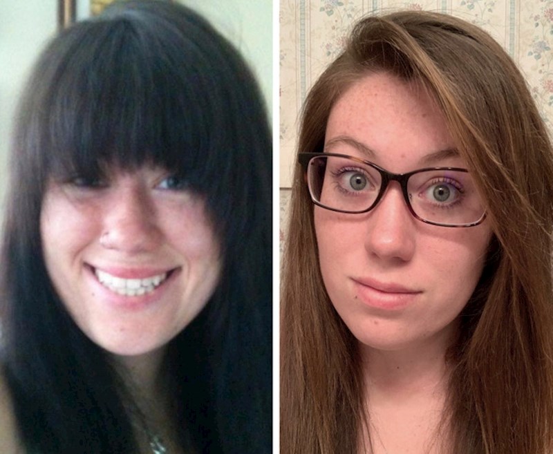 "Kad već dijelimo slike, evo mene s 18 i s 28 godina"