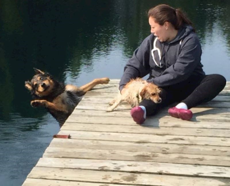 "Odeeee! Ne brinite, ništa mu se strašno nije dogodilo, samo se namočio"