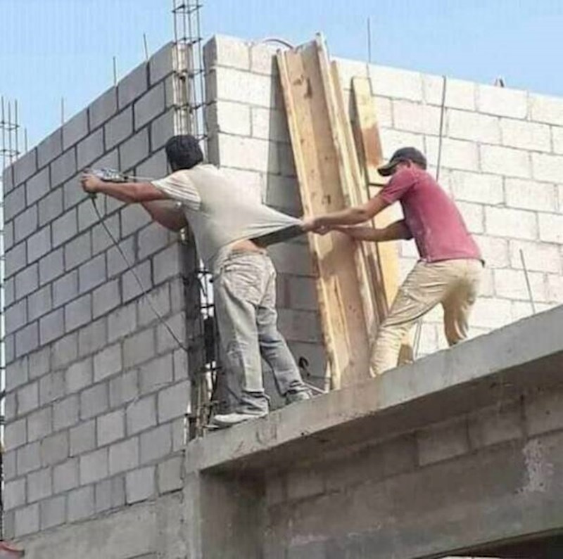 Pravi primjer sigurnosti na radu.