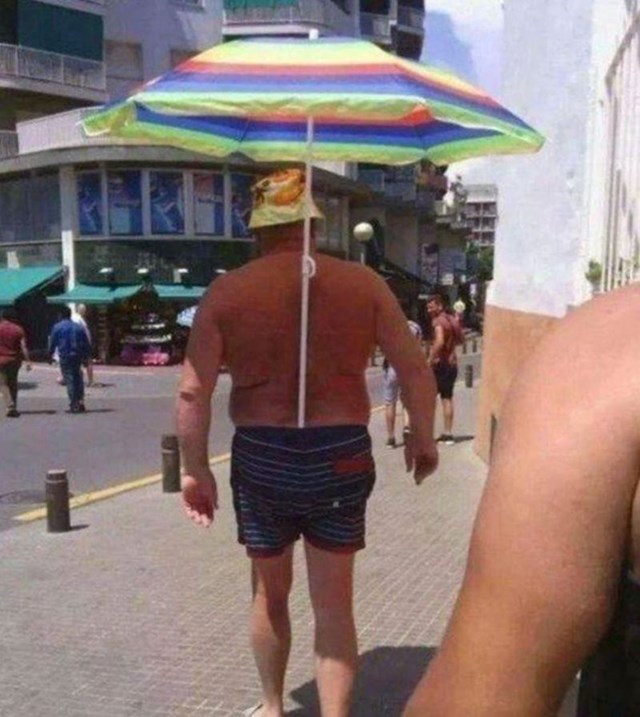 On neće izgorjeti na suncu!