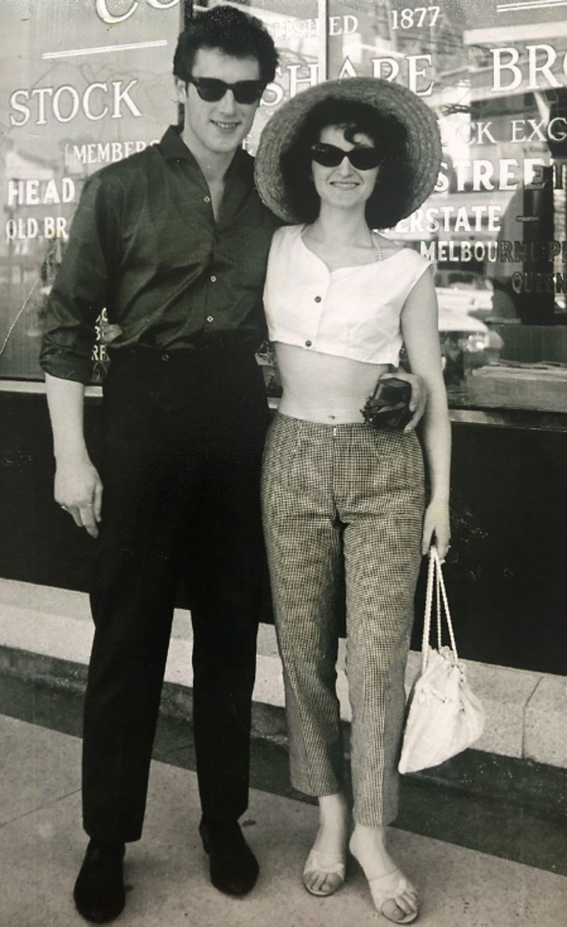 7. "Djed i baka na medenom mjesecu, 1962. godine."