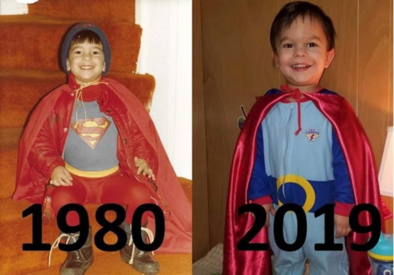 "Kako sam ja izgledao kao dječak, a kako danas izgleda moj sin"