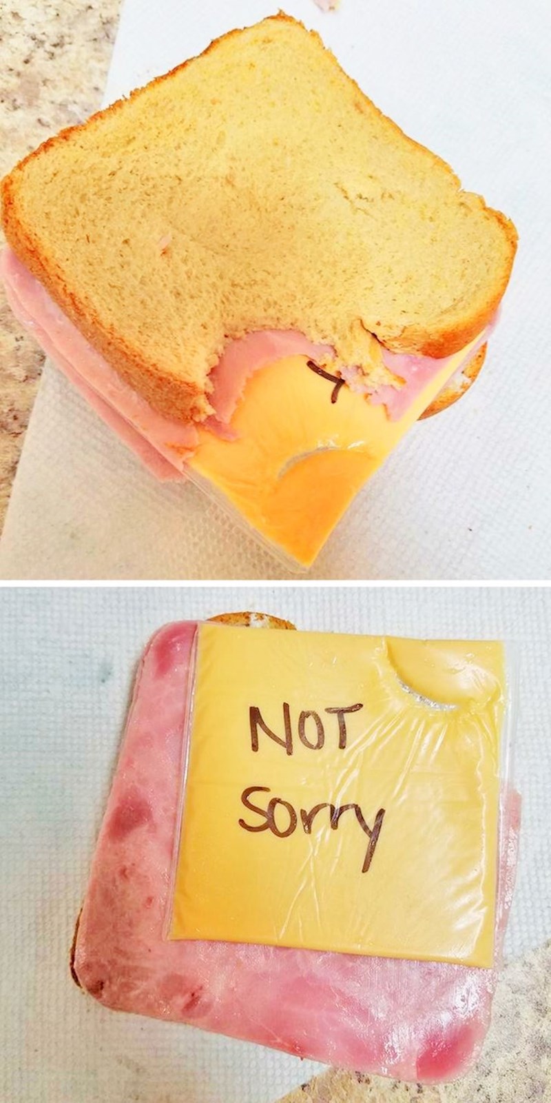 "Rekao sam joj da mi samo radi sendviče, a onda me je pošteno nasamarila"