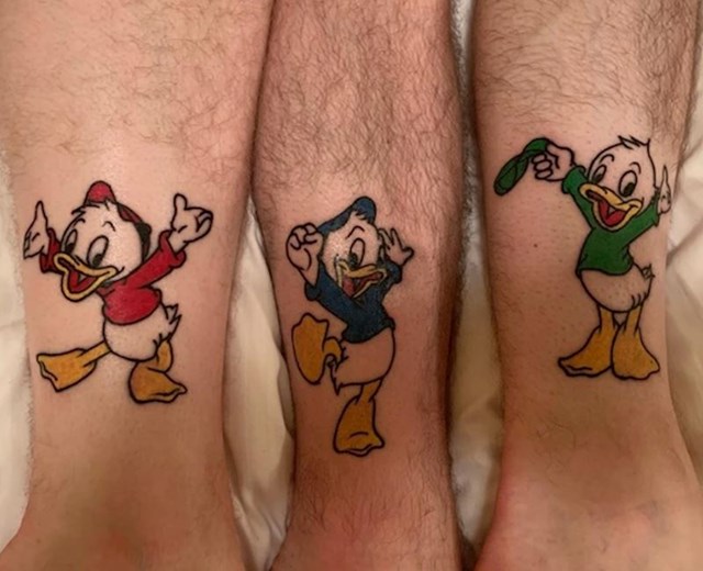 "Moja braća i ja smo odlučili napraviti tetovaže s istim motivom, top su!"