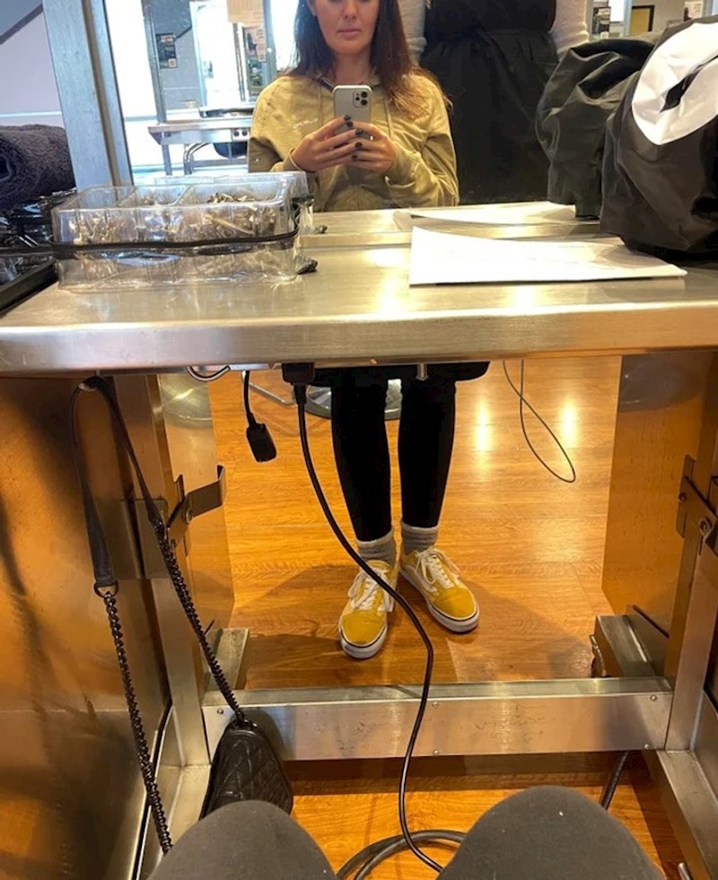 4. Ovo nisu njezine noge...