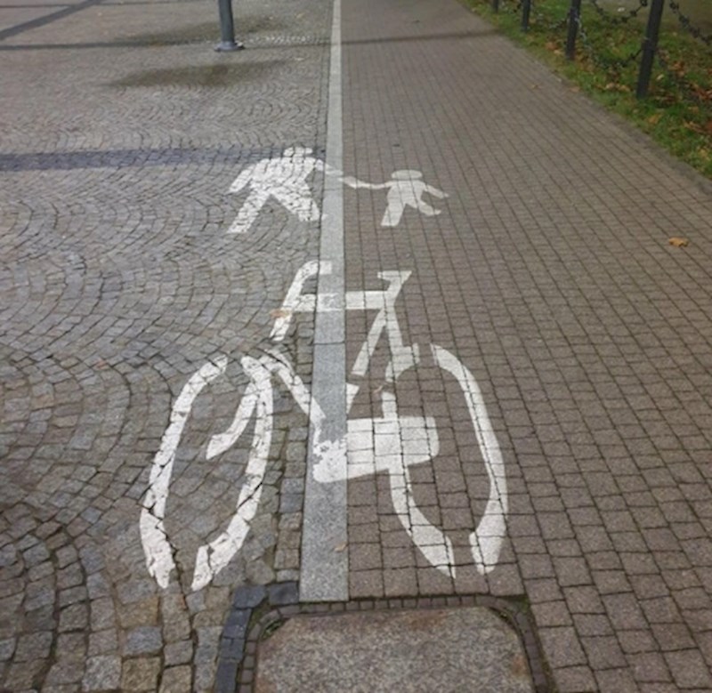 2. Umm, koja je točno staza za pješake?