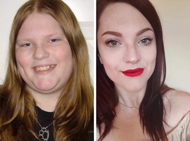 3. "Mogu reći da sam se poprilično promijenila otkad sam imala 12 godina. Evo kako izgledam sad s 25."