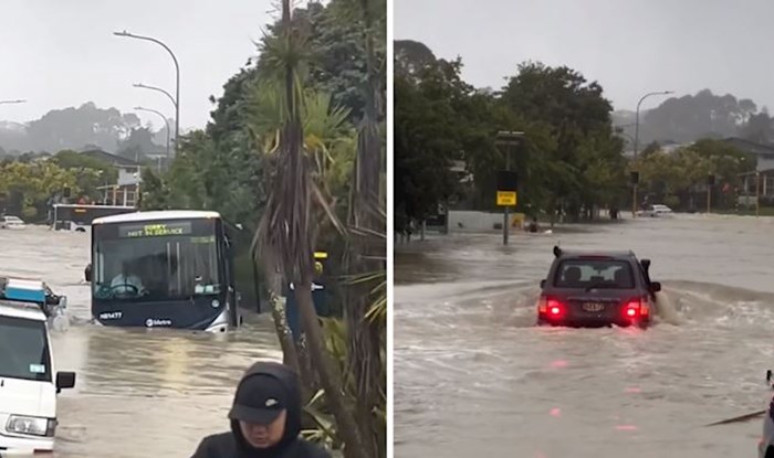 Korisnici Interneta masovno dijele prizore iz poplavljenog Aucklanda, podsjećaju na film katastrofe
