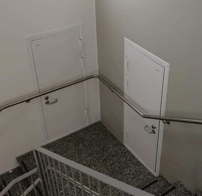 7. Potpuno funkcionalna vrata 😂