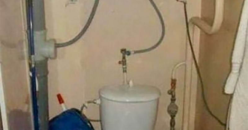 Prečudan raspored u jednoj kupaonici nasmijao ljude, kad pogledate fotku sve će vam biti jasno