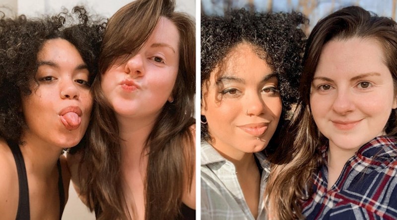 3. "Napokon sam vidjela svoju najbolju prijateljicu. Dopisujemo se od 2016. godine, ali kako ne živimo u istim državama nismo se uspjele vidjeti uživo"