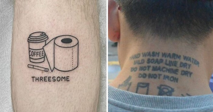 25 ljudi koji su htjeli sve oduševiti svojim unikatnim tetovažama, ali su ih samo uspjeli nasmijati