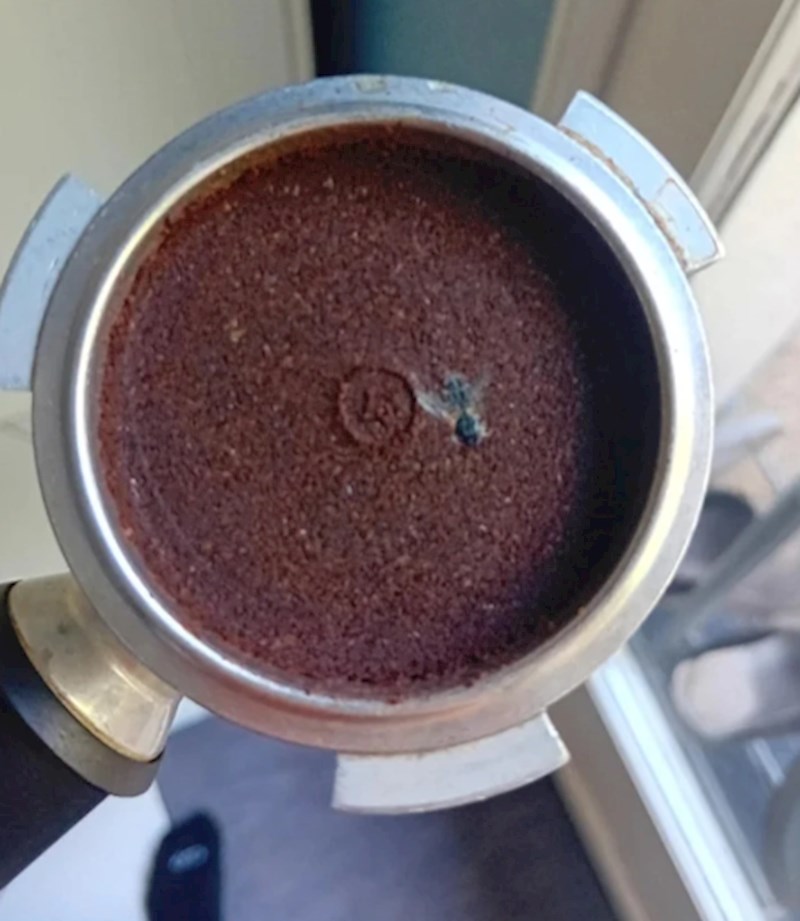 "Išao sam čistiti aparat nakon što sam popio kavu pa sam ugledao ovo..."