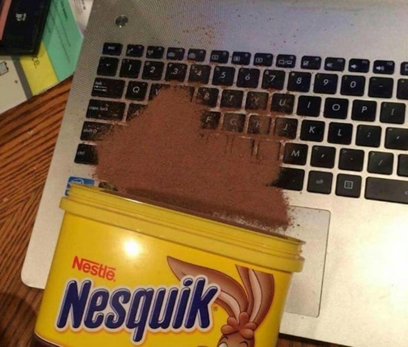 "A samo sam si htio napraviti kakao..."