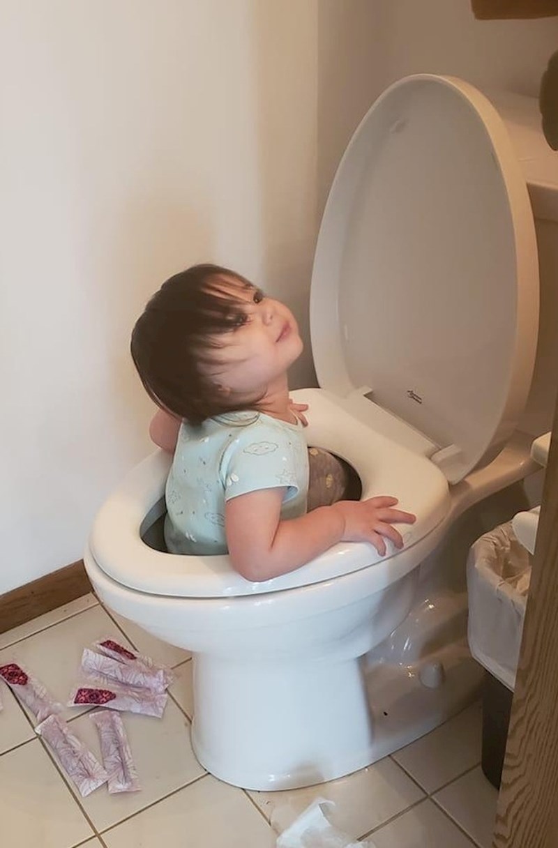 11. "Baš se jako htjela okupati, a kad sam rekla da ćemo kasnije sama je pronašla rješenje"