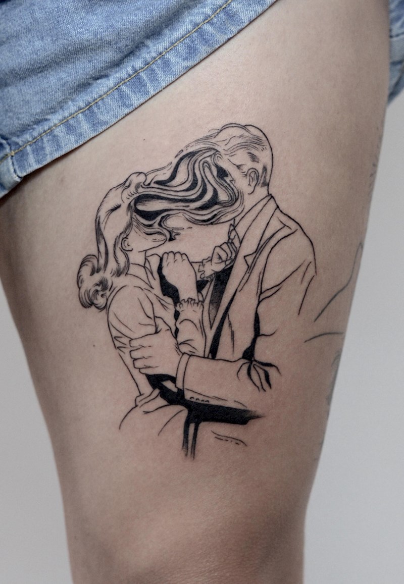 "Ovako ja gledam na pravu ljubav. Samo on, ja i naše misli. Ništa drugo nije bitno"