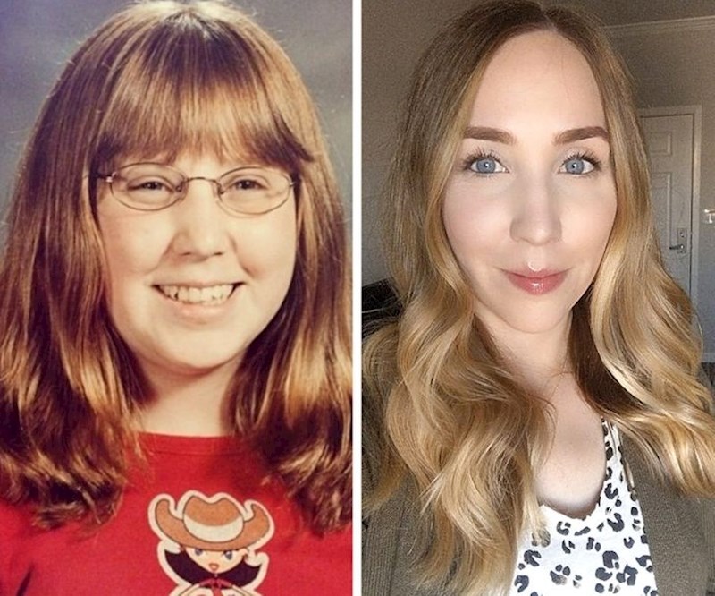 19. "Prije sam izgledala kao da imam 55 godina, a onda sam odrasla i konačno izgledam mlađe. Baš čudno, zar ne?"