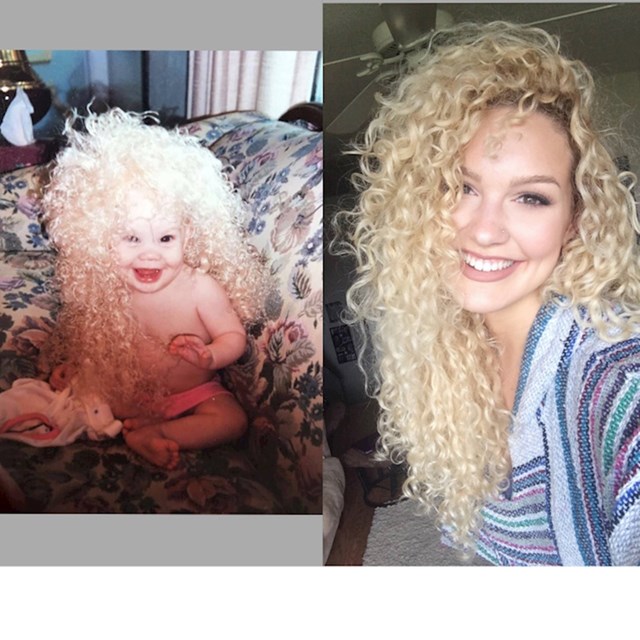 "Ja koja sam kao beba voljela nositi ovu urnebesno veliku periku i ja s 21 godinom s takvom kosom..."