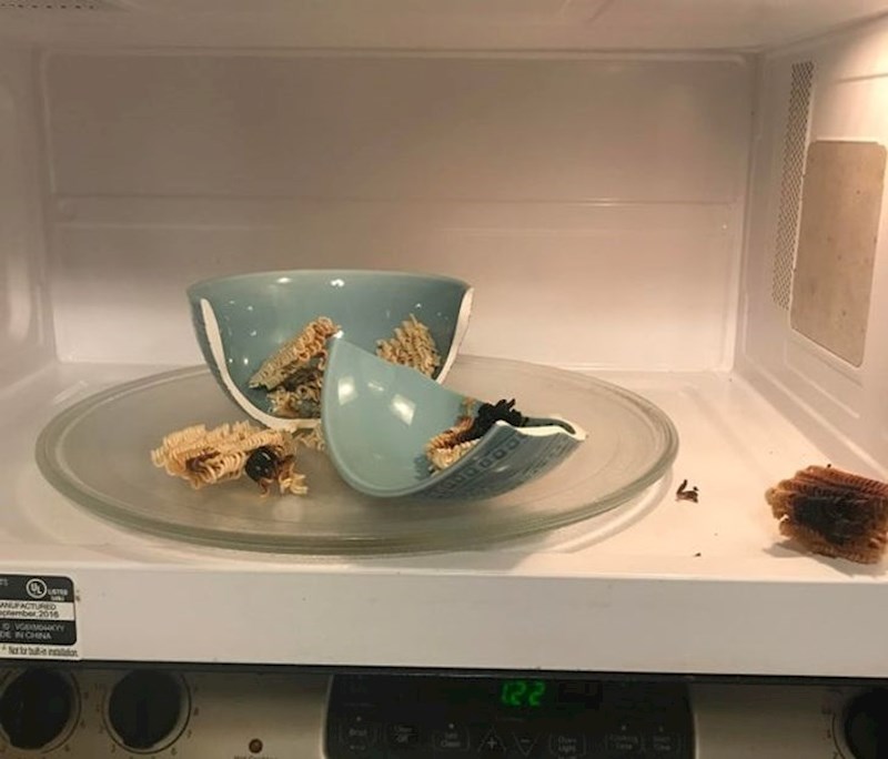 "Moja kćer je na teži način naučila što se dogodi kad u mikrovalnu stavlja rezance bez vode"